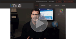 Desktop Screenshot of creatingmargin.com